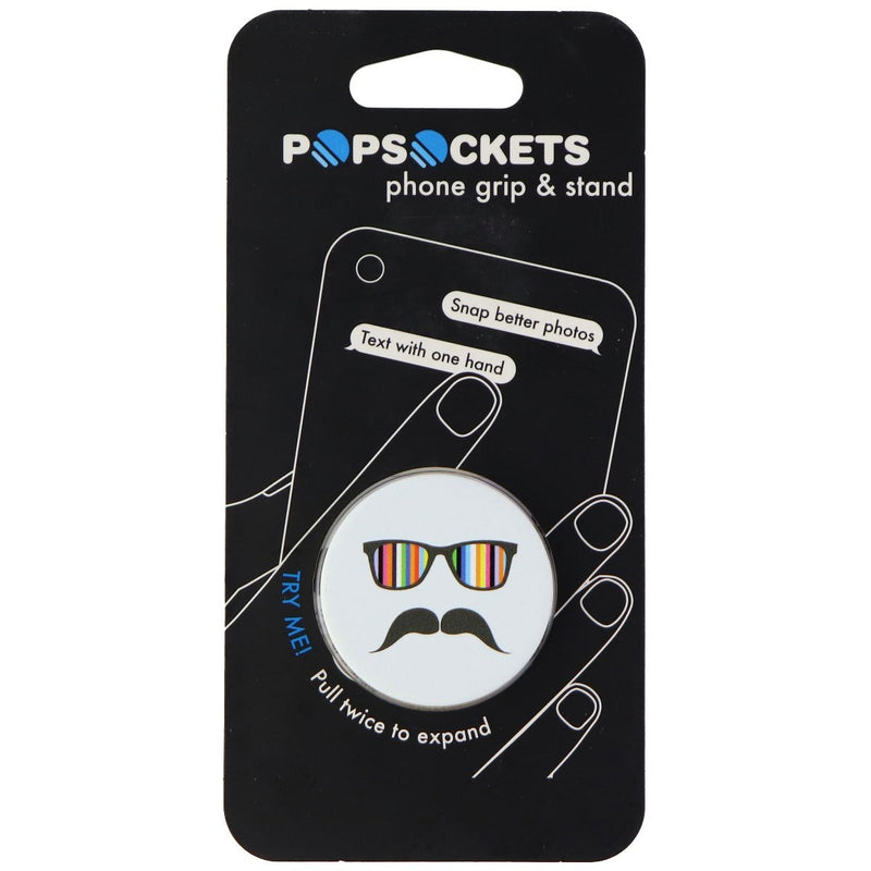 PopSockets: Collapsible Grip and Stand for Phones – Mustache Rainbow - PopSockets - Simple Cell Shop, Free shipping from Maryland!
