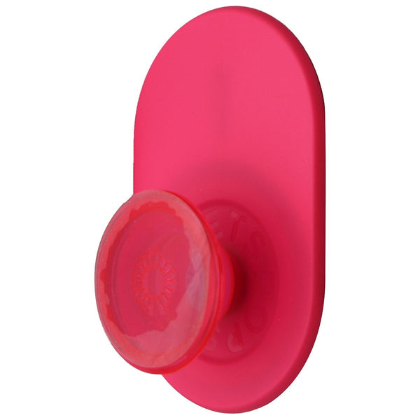 PopSockets: PopGrip for MagSafe Phone Stand and Grip - Translucent Neon Pink