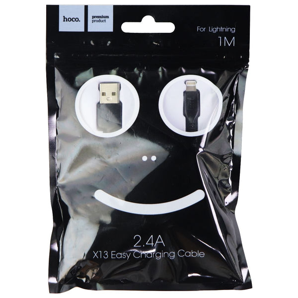 HoCo (3.3-Ft/1m) 8-Pin to USB Charge and Sync Cable - Black - HoCo - Simple Cell Shop, Free shipping from Maryland!