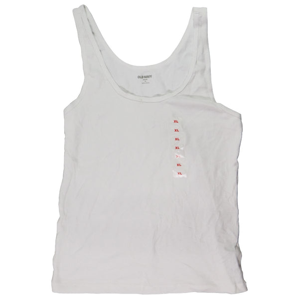 Old Navy Go-Dry Rib-Knit Tank Top for Men - White (Size: XL) - Old Navy - Simple Cell Shop, Free shipping from Maryland!