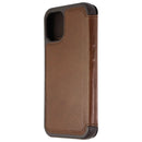 OtterBox Strada Series Leather Folio Case for Apple iPhone 12 mini - Brown - OtterBox - Simple Cell Shop, Free shipping from Maryland!