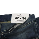 Express Jeans Mens Slim Fit Skinny/Stretch (W32 x L34) - Demin Blue/Blue Stitch - Express - Simple Cell Shop, Free shipping from Maryland!