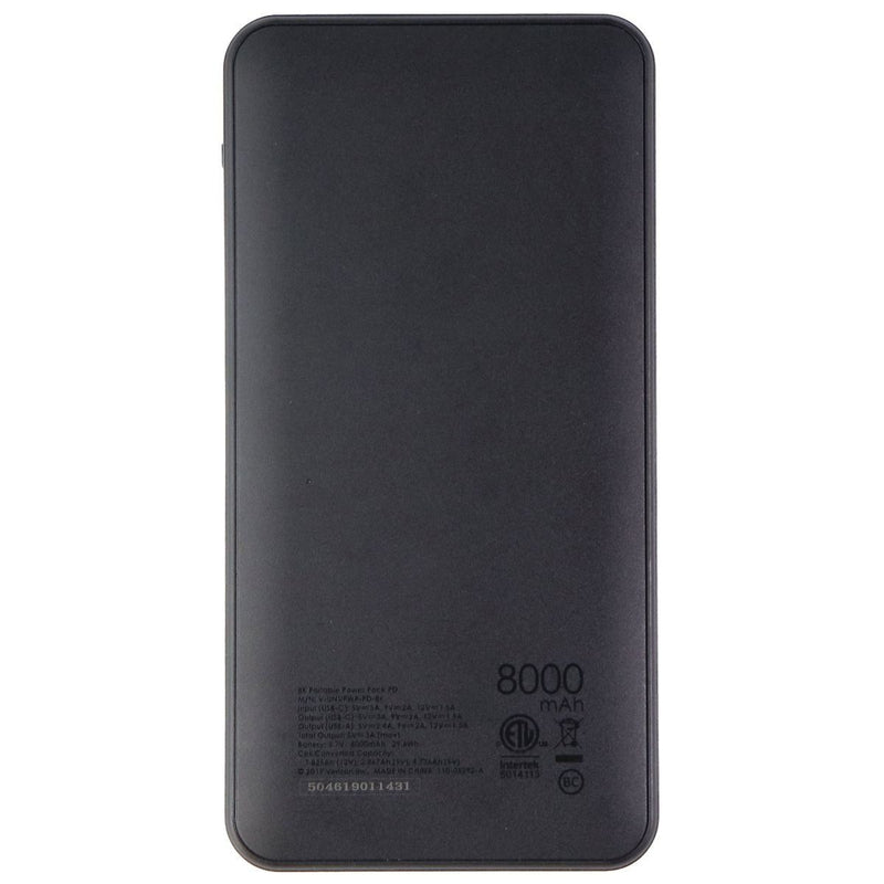 Verizon 8K Portable Power Pack PD USB Charger Bank - Black (V-UNVPWR-PD-BK) - Verizon - Simple Cell Shop, Free shipping from Maryland!