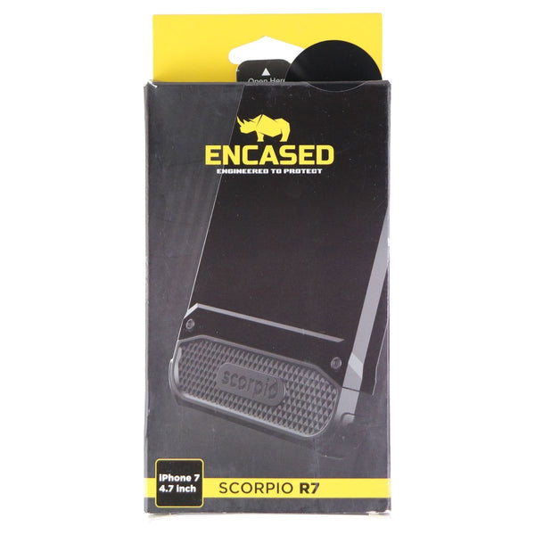 Encased Scorpio R7 Series Rugged Case for Apple iPhone 8/7 - Black - Encased - Simple Cell Shop, Free shipping from Maryland!