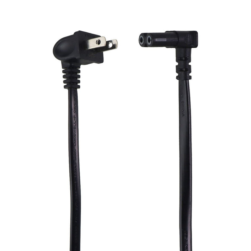 Longwell Right Angle AC Figure-8 Power Cable - Black (E55349 LS-7LV 7A-125V)