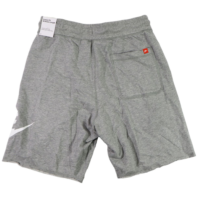 Nike Mens Aw77 French Terry Alumni Shorts - Grey/White (Size: Medium) - Nike - Simple Cell Shop, Free shipping from Maryland!