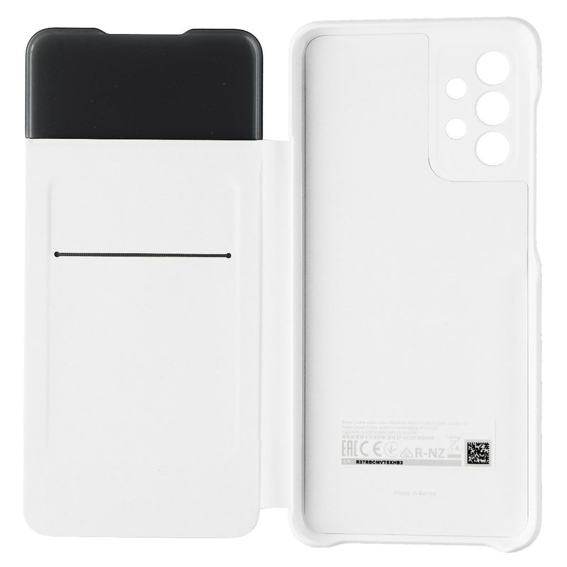 Samsung Smart S-View Wallet Cover for Galaxy A32 5G - White - Samsung - Simple Cell Shop, Free shipping from Maryland!