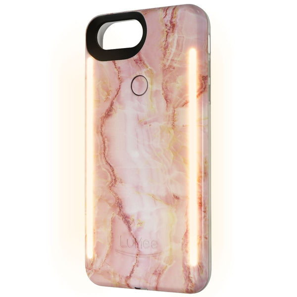 LuMee Duo Selfie LED Case for iPhone 8 Plus and iPhone 7 Plus - Pink Quartz - LuMee - Simple Cell Shop, Free shipping from Maryland!