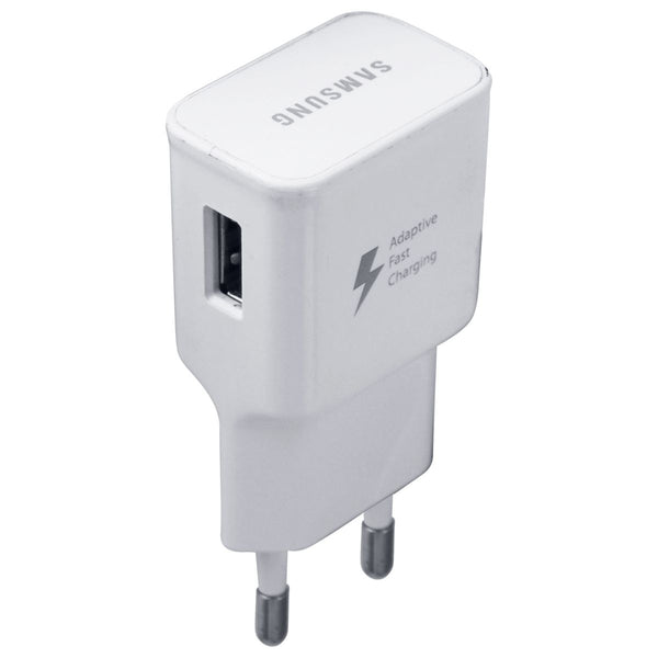Samsung Adaptive Fast Charge USB Wall Charger (Europe Plug) - White (EP-TA20EWE) - Samsung - Simple Cell Shop, Free shipping from Maryland!