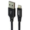 Aicoo (3.3-Ft/1m) Braided Lightning 8-Pin to Charge/Sync Cable - Black - AICOO - Simple Cell Shop, Free shipping from Maryland!