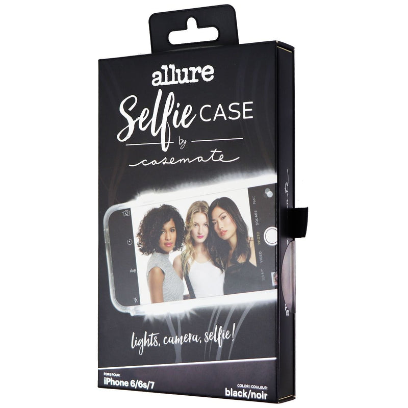 Case-Mate Allure Selfie LED Case for Apple iPhone SE (2nd Gen) / 8 & 7 - Black - Case-Mate - Simple Cell Shop, Free shipping from Maryland!