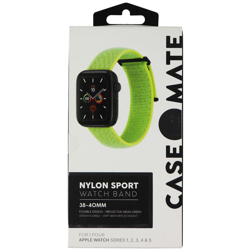 Case-Mate Nylon Sport Watchband for Apple Watch 38mm/40mm Cases - Green - Case-Mate - Simple Cell Shop, Free shipping from Maryland!
