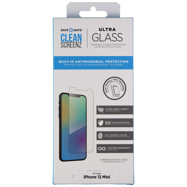 Case-Mate/Safe-Mate Clean Screenz Ultra Glass for Apple iPhone 12 Mini - Clear - Case-Mate - Simple Cell Shop, Free shipping from Maryland!