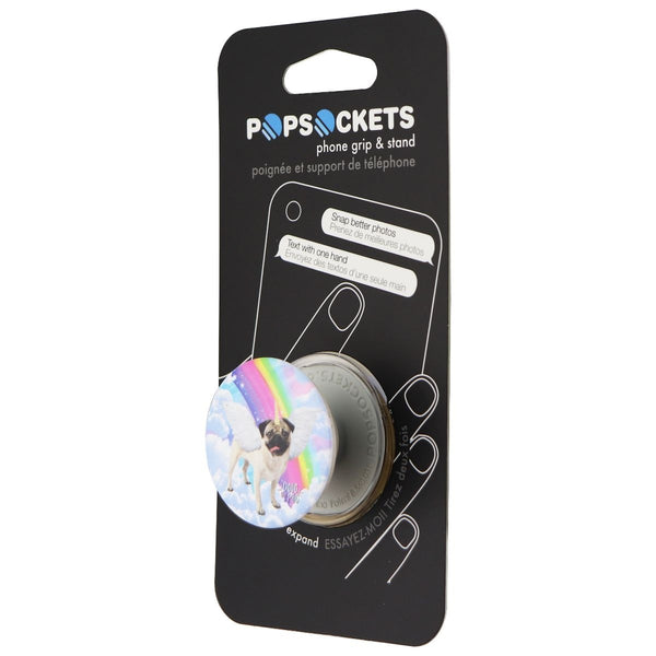 PopSockets: Collapsible Grip & Stand for Phones/Tablets - Angel Doug/Rainbow Pug - PopSockets - Simple Cell Shop, Free shipping from Maryland!
