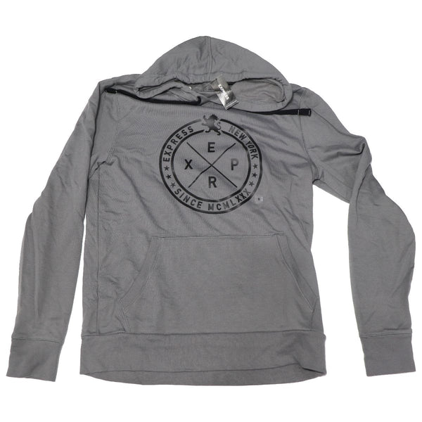 Express New York Soft Mens Sweatshirt - Gray/Black (Small/P) - Express - Simple Cell Shop, Free shipping from Maryland!