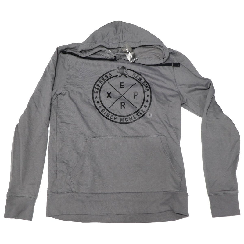 Express New York Soft Mens Sweatshirt - Gray/Black (Small/P) - Express - Simple Cell Shop, Free shipping from Maryland!