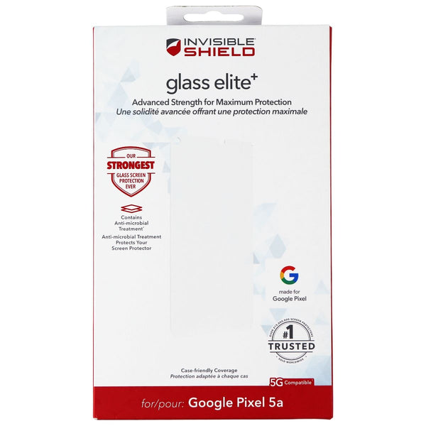 ZAGG InvisibleShield (Glass Elite+) Screen Protector for Google Pixel 5a - Clear - Zagg - Simple Cell Shop, Free shipping from Maryland!