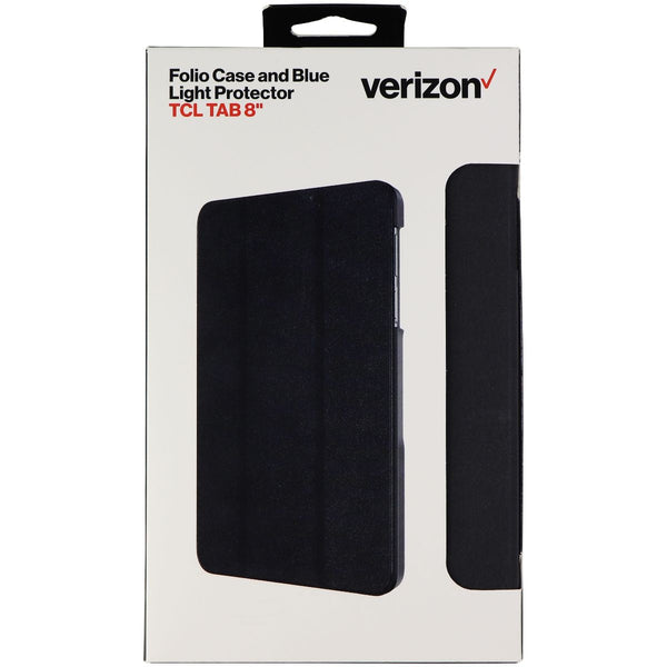 Verizon Hardshell Folio Case and Screen Protector for TCL Tab 8-inch - Black - Verizon - Simple Cell Shop, Free shipping from Maryland!