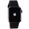 Apple Watch Series 6 (GPS + LTE) A2293 40mm Graphite Stainless Steel/Blk Sp Band - Apple - Simple Cell Shop, Free shipping from Maryland!