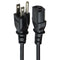 Kawasaki KS-31 (10A/125V) IEC 3-Prong Power Cable - Black (6FT) - Kawasaki - Simple Cell Shop, Free shipping from Maryland!