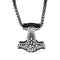 GuoShuang Nordic Viking Mjolnir Thor Hammer Valknut Stainless Steel Necklace - GuoShuang - Simple Cell Shop, Free shipping from Maryland!