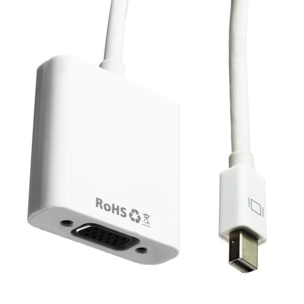 Victsing Male Mini DisplayPort to Female VGA Adapter Cable - White - Victsing - Simple Cell Shop, Free shipping from Maryland!