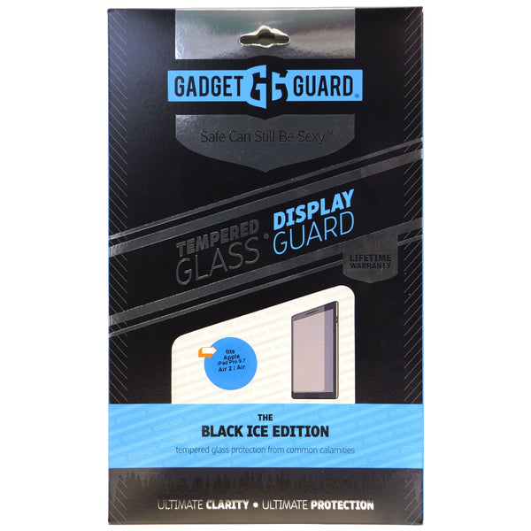 Gadget Guard Black Ice Tempered Glass Screen Protector iPad Air 2/iPad Pro 9.7 - Gadget Guard - Simple Cell Shop, Free shipping from Maryland!