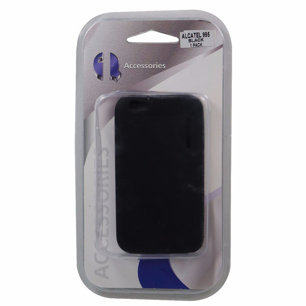 Silicone Gel Case for Alcatel One Touch 995 - Black - Unbranded - Simple Cell Shop, Free shipping from Maryland!