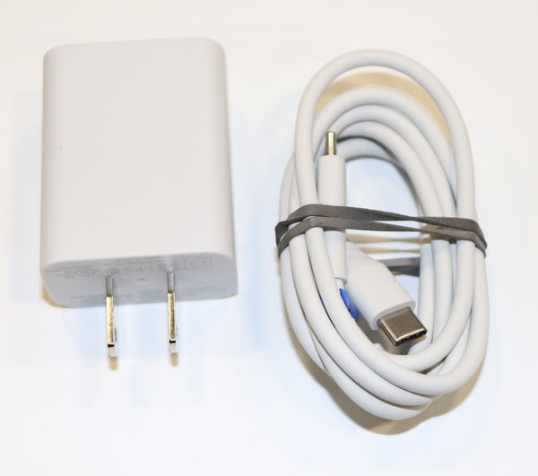 Google (Pixel Charge Kit) 18W Fast Charger & Cable for USB - C Devices - White - Google - Simple Cell Shop, Free shipping from Maryland!