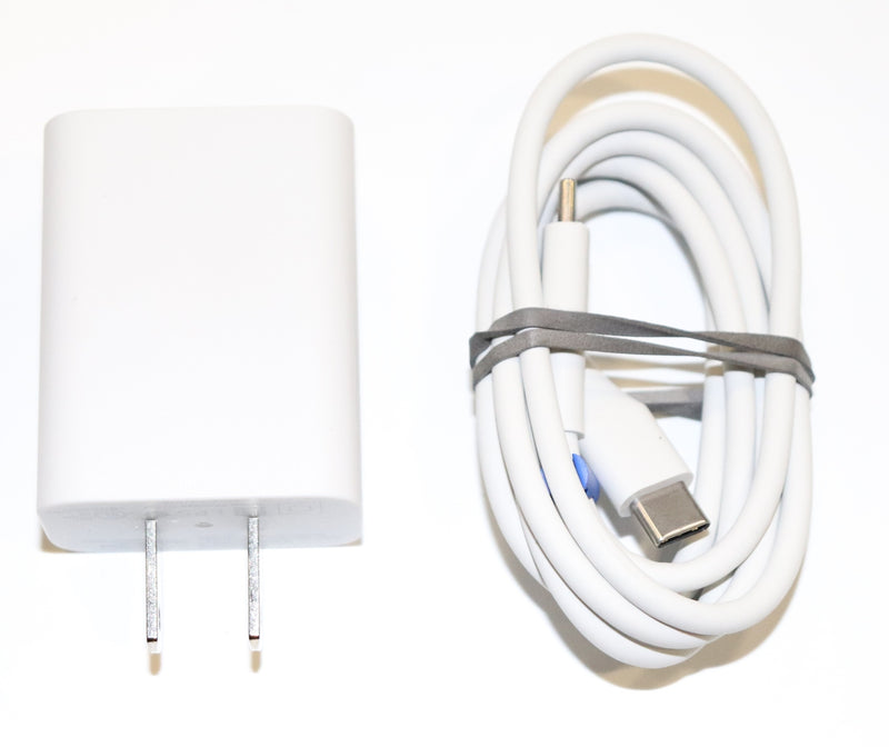 Google (Pixel Charge Kit) 18W Fast Charger & Cable for USB - C Devices - White - Google - Simple Cell Shop, Free shipping from Maryland!