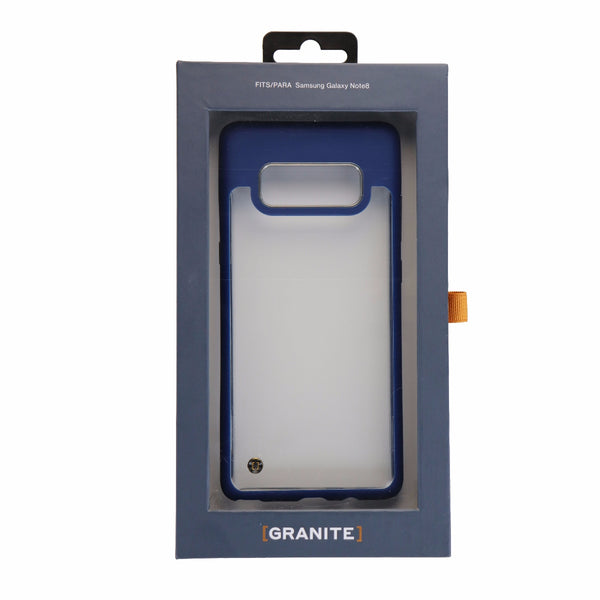 Granite Mono Series Hybrid Case Cover Samsung Galaxy Note 8 - Clear / Navy Blue - Granite - Simple Cell Shop, Free shipping from Maryland!