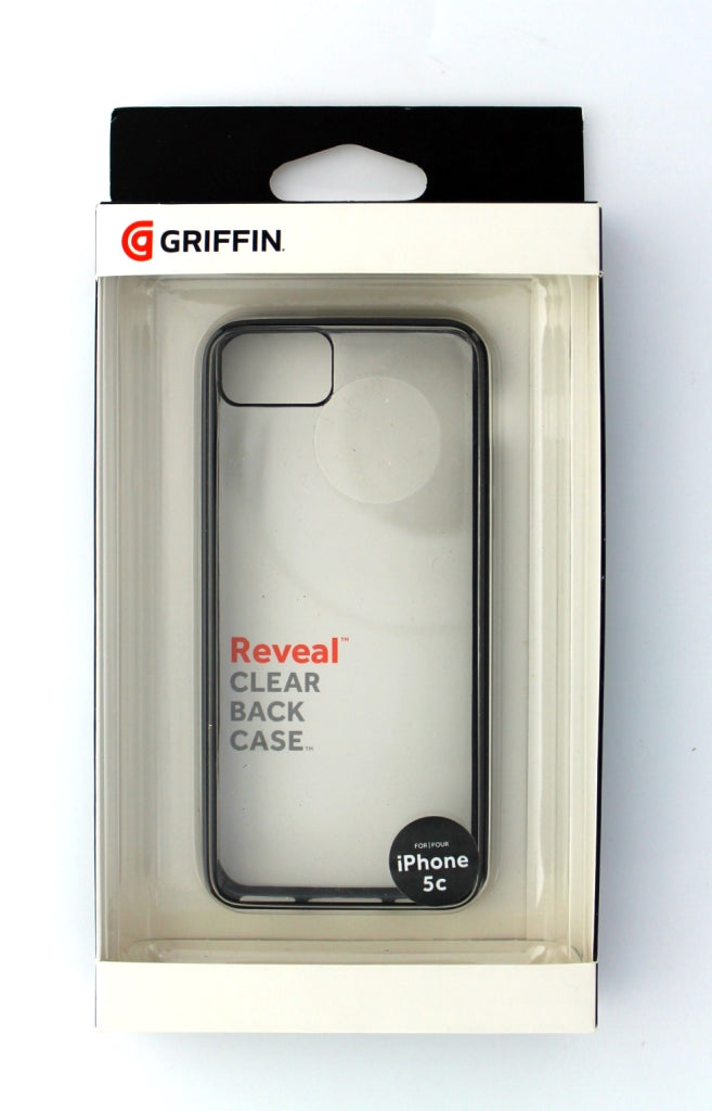 Griffin Reveal Protective Case for Apple iPhone 5C - Black/Clear - Griffin - Simple Cell Shop, Free shipping from Maryland!