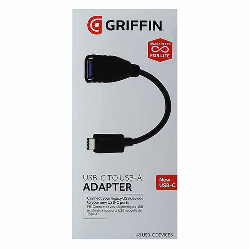Griffin ( GC41643 ) Female Adapter for USB - C Devices - Black - Griffin - Simple Cell Shop, Free shipping from Maryland!