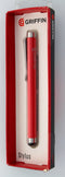 Griffin Technology Stylus for Capacitive Touchscreens - Red - Griffin - Simple Cell Shop, Free shipping from Maryland!