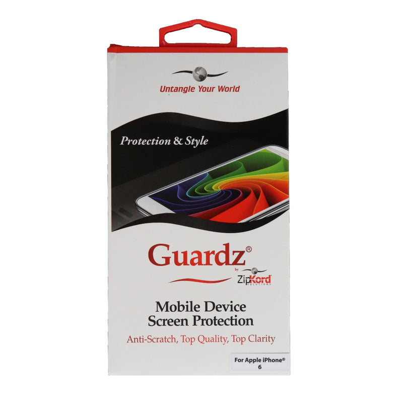 Guardz Anti Scratch Tempered Glass Screen Protector for iPhone 6s 6 - Clear - ZipKord - Simple Cell Shop, Free shipping from Maryland!