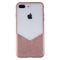 Milk and Honey Hybrid Case for Apple iPhone 8 Plus/iPhone 7 Plus - Clear / Pink