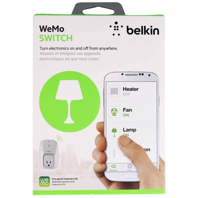 Belkin WeMo Switch Home Electronics Remote Control - White - Belkin - Simple Cell Shop, Free shipping from Maryland!