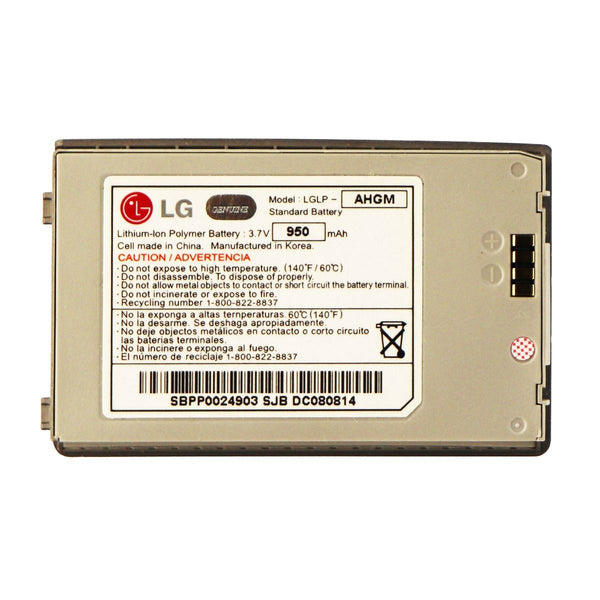 OEM LG 950 mAh Replacement Battery (LGLP-AHGM) for LG Voyager - Gray - LG - Simple Cell Shop, Free shipping from Maryland!