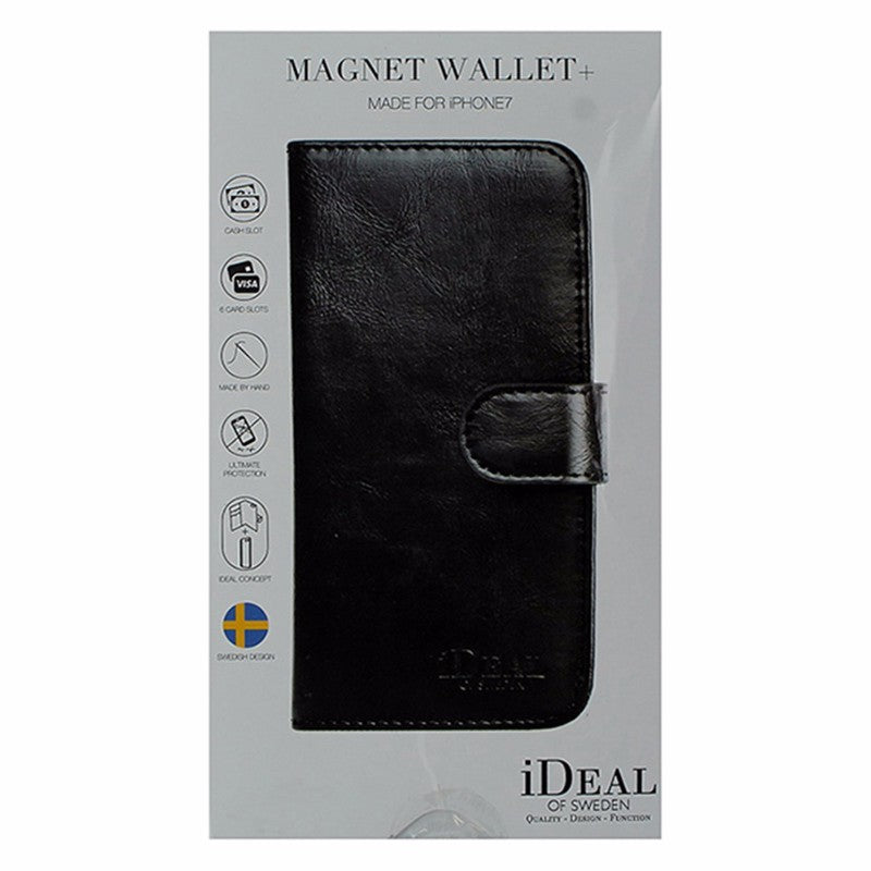 iDeal of Sweden Wallet Case with Detachable Interior Shell for iPhone 7 - Black - iDeal Of Sweden - Simple Cell Shop, Free shipping from Maryland!