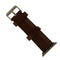 iGear 42mm Apple Watch Strap Leather and Silver Buckle - Chestnut/Cream - iGear - Simple Cell Shop, Free shipping from Maryland!