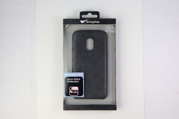 StrongNFree Benchmark Series Hard Case for Motorola Moto G4 Play - Black - StrongNFree - Simple Cell Shop, Free shipping from Maryland!