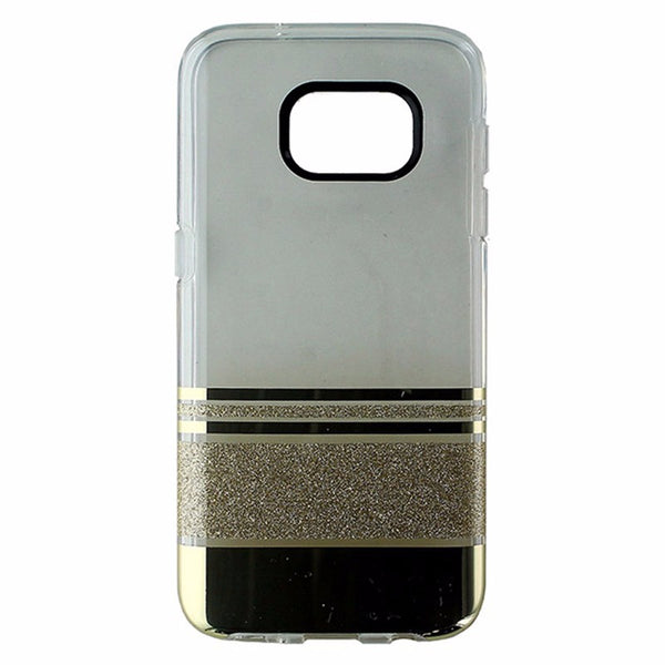 Incipio Design Series Hybrid Hardshell Case for Samsung Galaxy S7 - Clear / Gold - Incipio - Simple Cell Shop, Free shipping from Maryland!