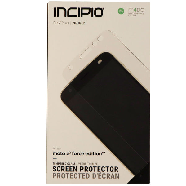 Incipio Plex Plus Shield Series Tempered Glass for Moto Z2 Force - Clear - Incipio - Simple Cell Shop, Free shipping from Maryland!