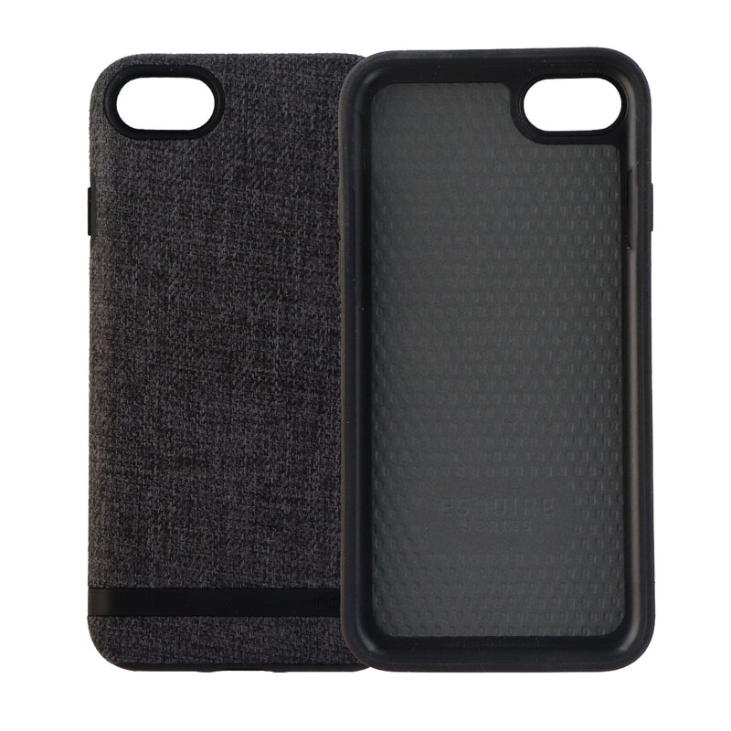 Incipio Esquire Series Hard Fabric Case for Apple iPhone 8 7 - Dark Gray/Black - Incipio - Simple Cell Shop, Free shipping from Maryland!