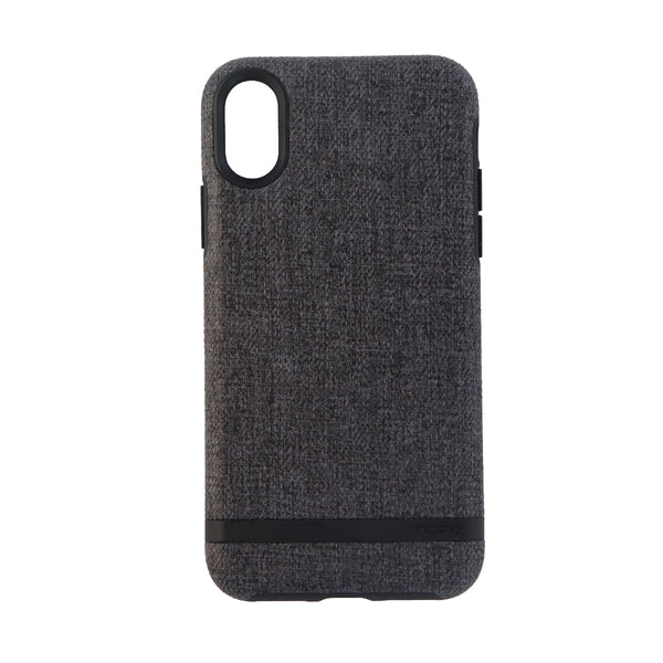 Incipio Esquire Series Hard Fabric Case for Apple iPhone X 10 - Dark Gray/Black - Incipio - Simple Cell Shop, Free shipping from Maryland!