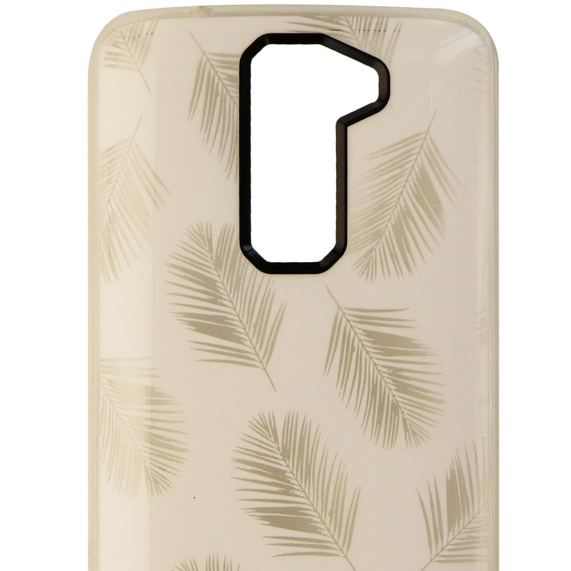 Incipio Design Series Hybrid Hard Case Cover for LG K7 - White/Gold Palm Leaves - Incipio - Simple Cell Shop, Free shipping from Maryland!