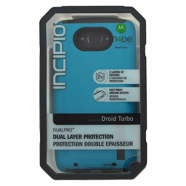 Incipio DualPro Case for Motorola Droid Turbo Blue and Gray - Incipio - Simple Cell Shop, Free shipping from Maryland!