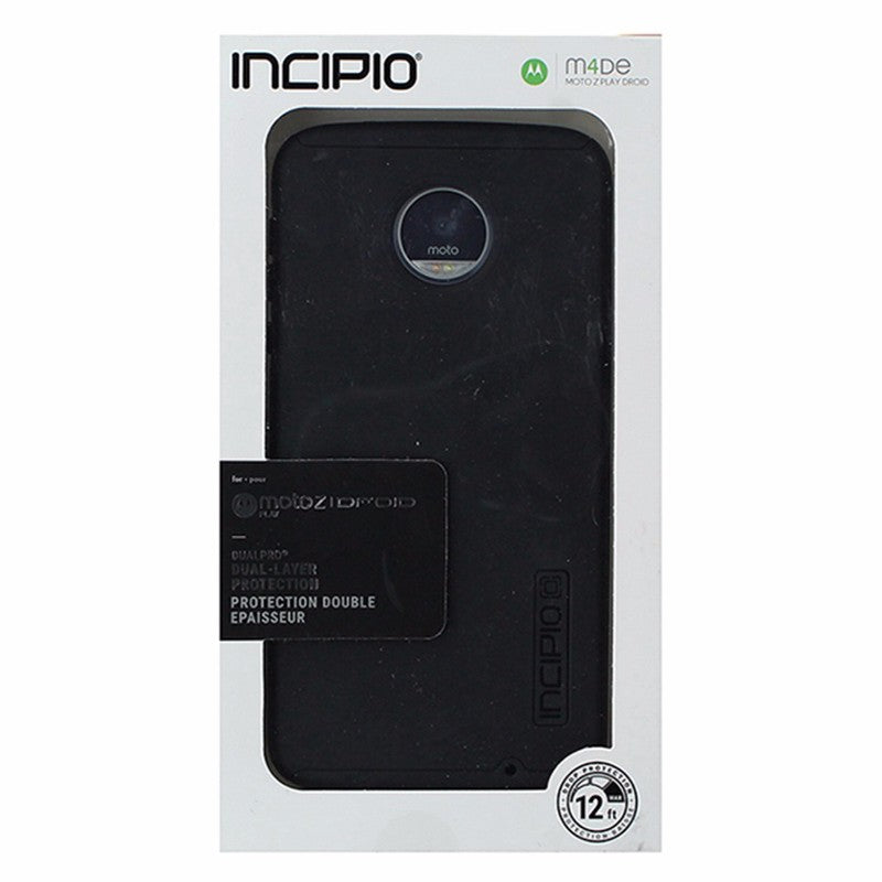 Incipio DualPro Series Dual Layer Case for Motorola Moto Z Play - Matte Black - Incipio - Simple Cell Shop, Free shipping from Maryland!
