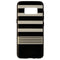 Kate Spade New York Hardshell Case for Galaxy S8 - Black White Gold Stripes