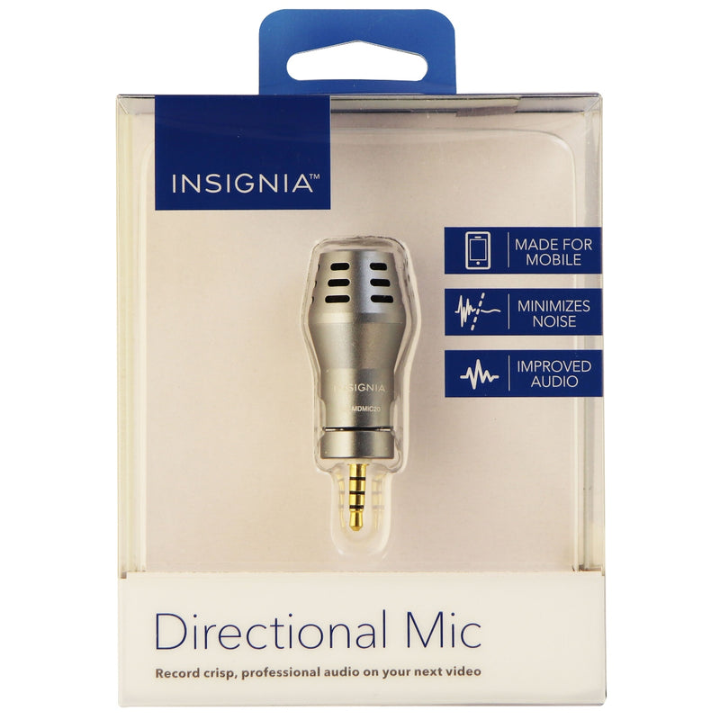 Insignia - Directional Microphone for Smartphones and tablets - Gray - Insignia - Simple Cell Shop, Free shipping from Maryland!
